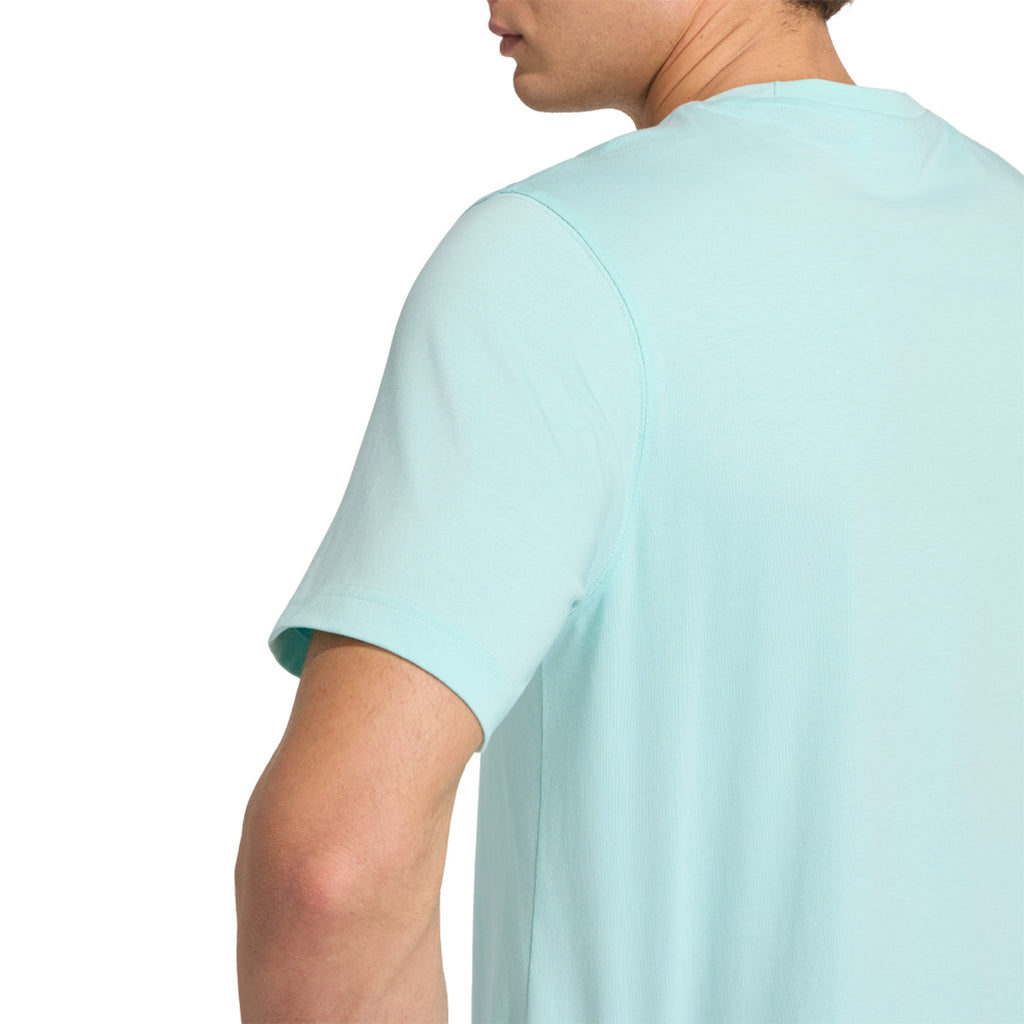 ADIDAS MESSI GRAPHIC TEE - SEMI FLASH AQUA
