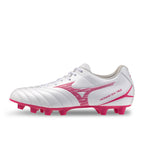 MIZUNO MONARCIDA NEO III SELECT FG - WHITE/PINK TERRA