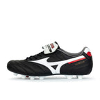 MIZUNO MORELIA II JAPAN FG - BLACK/WHITE/CHINESE RED