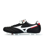 MIZUNO MORELIA II JAPAN FG - BLACK/WHITE/CHINESE RED