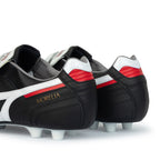 MIZUNO MORELIA II JAPAN FG - BLACK/WHITE/CHINESE RED