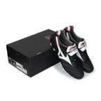 MIZUNO MORELIA II JAPAN FG - BLACK/WHITE/CHINESE RED