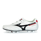 MIZUNO MORELIA II JAPAN FG - WHITE/BLACK/CHINESE RED