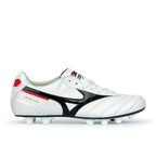MIZUNO MORELIA II JAPAN FG - WHITE/BLACK/CHINESE RED