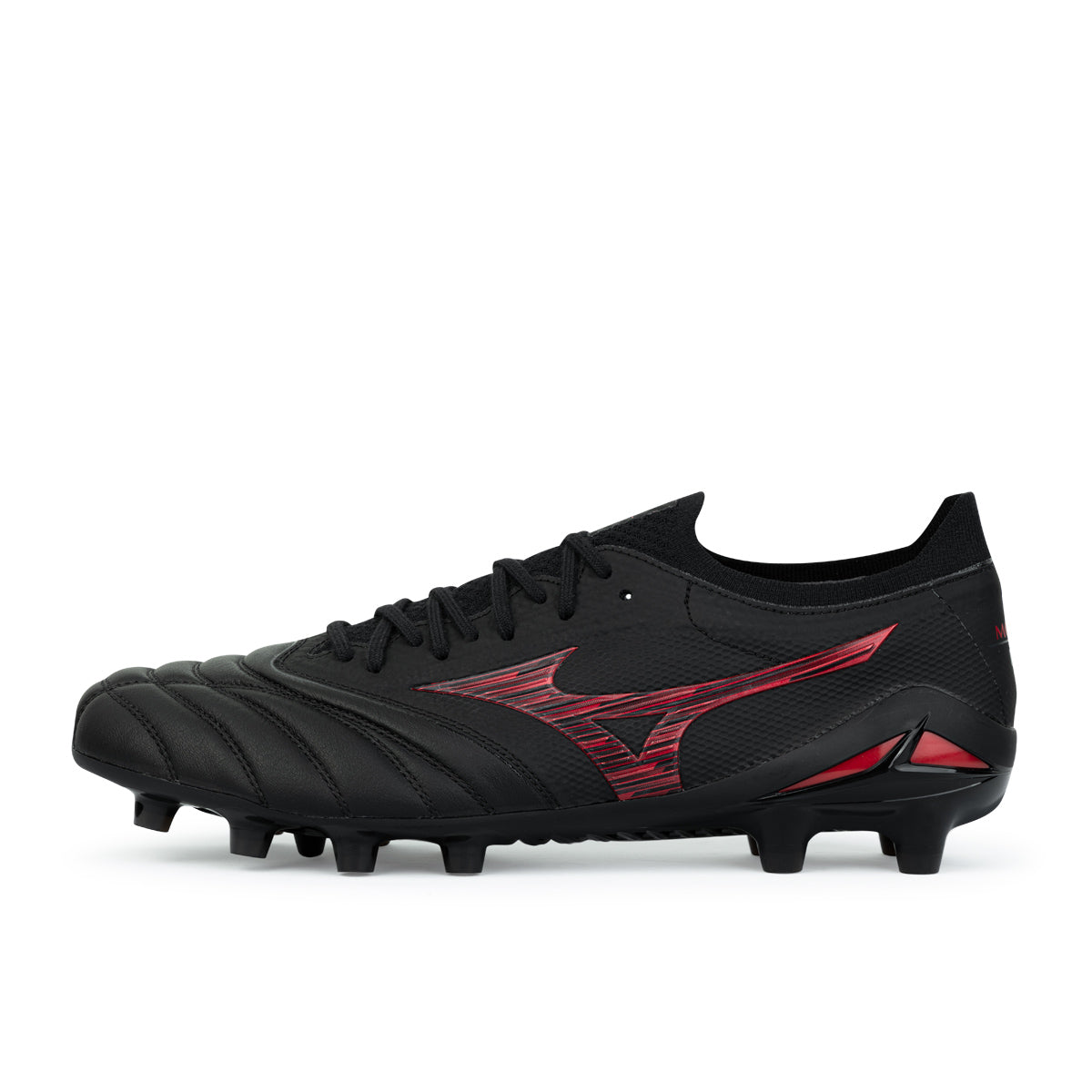 MIZUNO MORELIA NEO IV BETA JAPAN FG - BLACK/MORELIA 40TH RED/BLACK