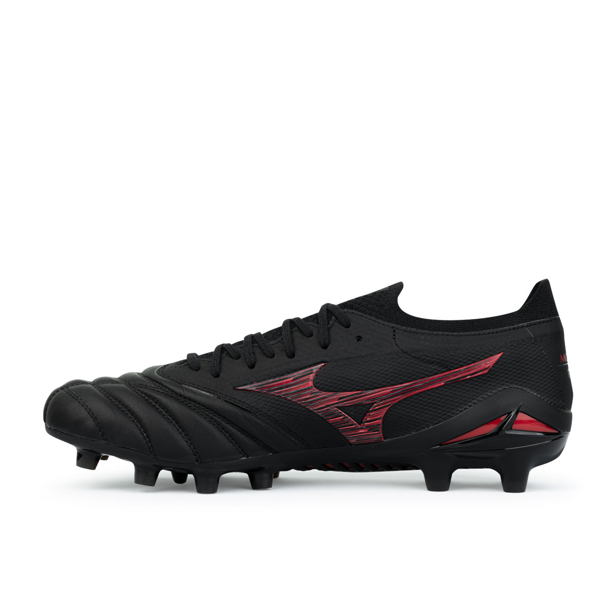 MIZUNO MORELIA NEO IV BETA JAPAN FG - BLACK/MORELIA 40TH RED/BLACK