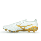 MIZUNO MORELIA NEO IV BETA JAPAN FG - WHITE/MP GOLD/COOL GRAY 3C