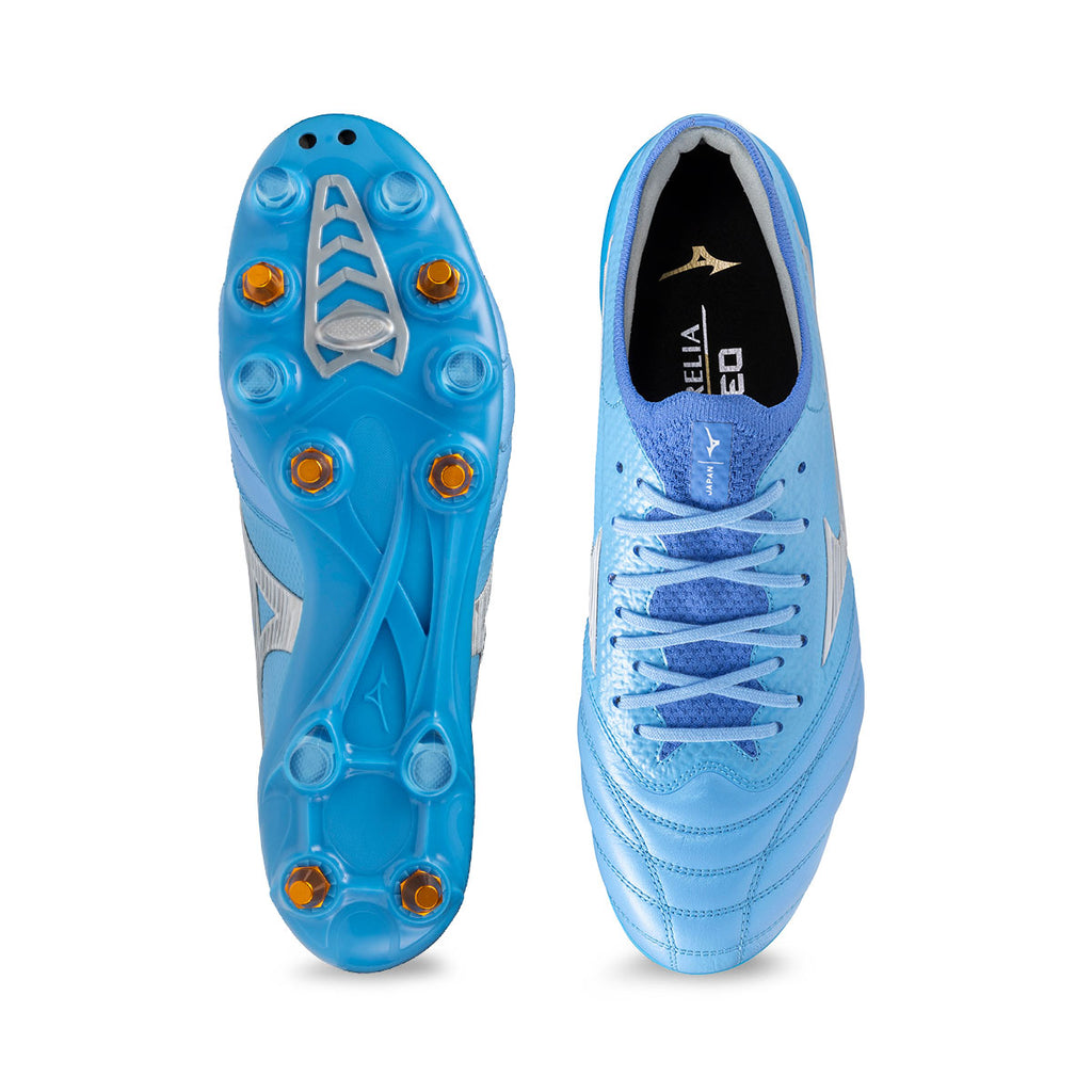 MIZUNO MORELIA NEO IV BETA JAPAN MIX - CELESTE/WHITE/ULTRAMARINE	