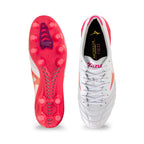 MIZUNO MORELIA NEO IV ELITE FG - WHITE/PINK TETRA/FUCHSIA PURPLE