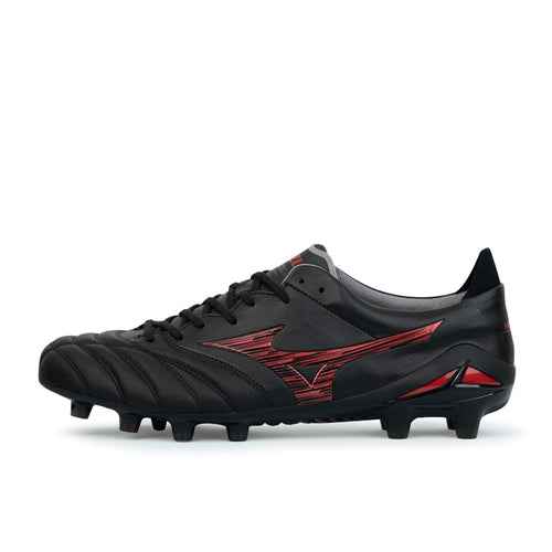 MIZUNO MORELIA NEO IV JAPAN FG - BLACK/MORELIA 40TH RED/BLACK