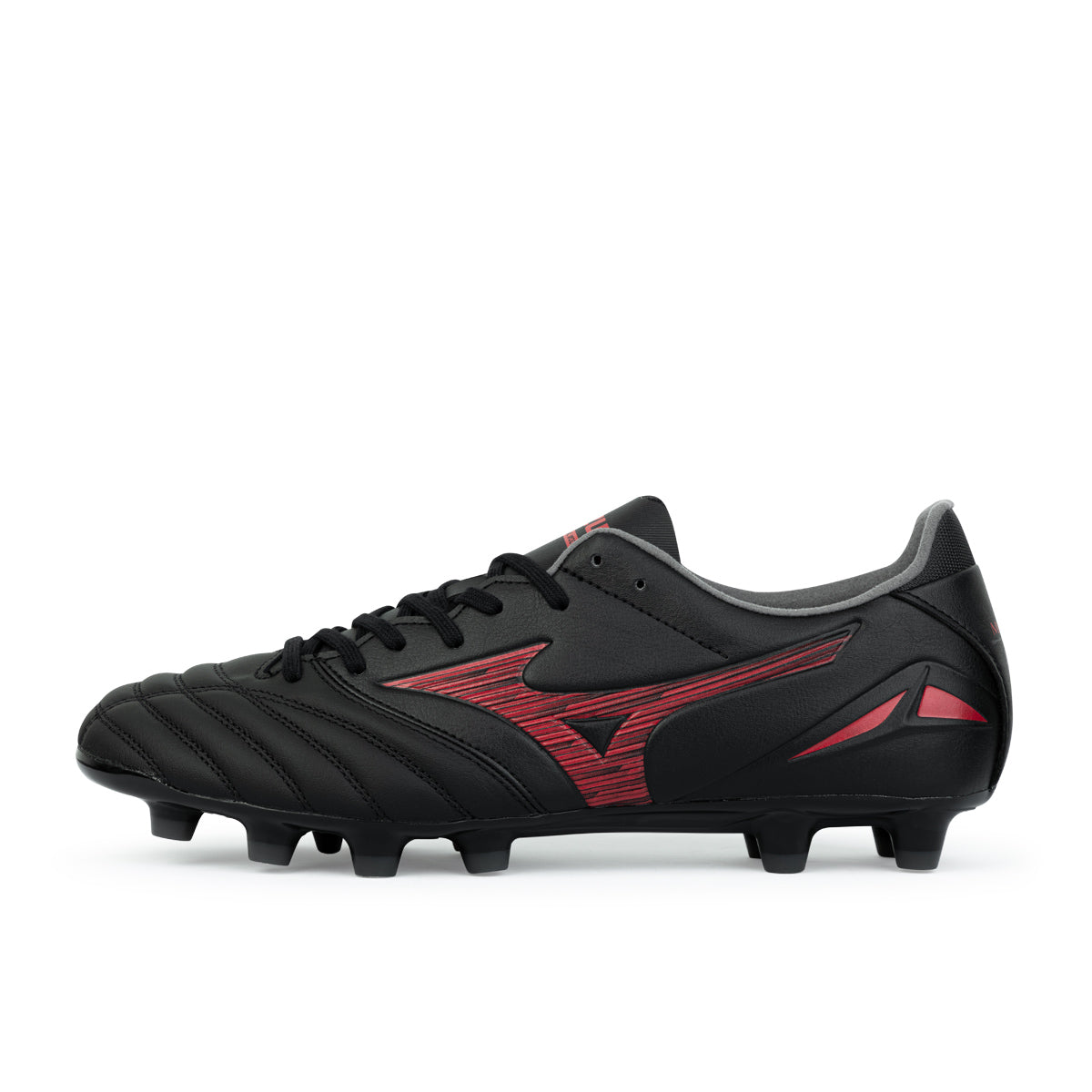MIZUNO MORELIA NEO IV PRO FG - BLACK/MORELIA 40TH RED/BLACK