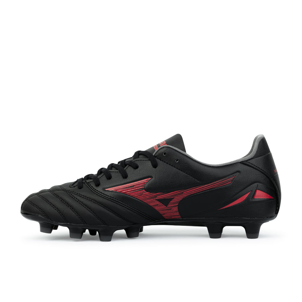 MIZUNO MORELIA NEO IV PRO FG - BLACK/MORELIA 40TH RED/BLACK