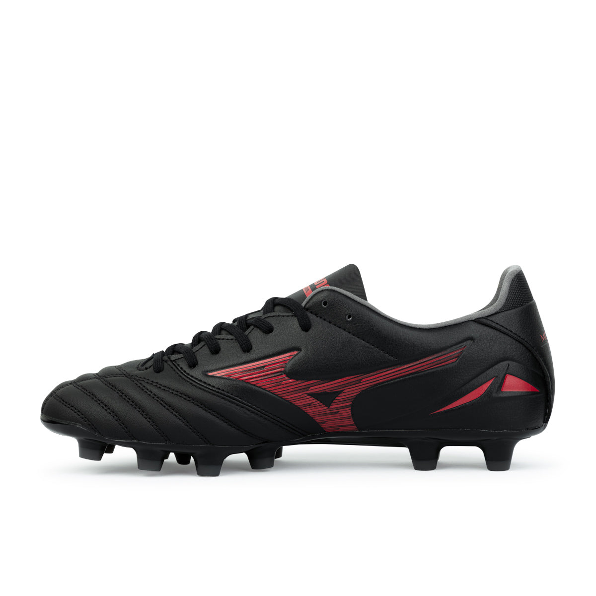 MIZUNO MORELIA NEO IV PRO FG - BLACK/MORELIA 40TH RED/BLACK