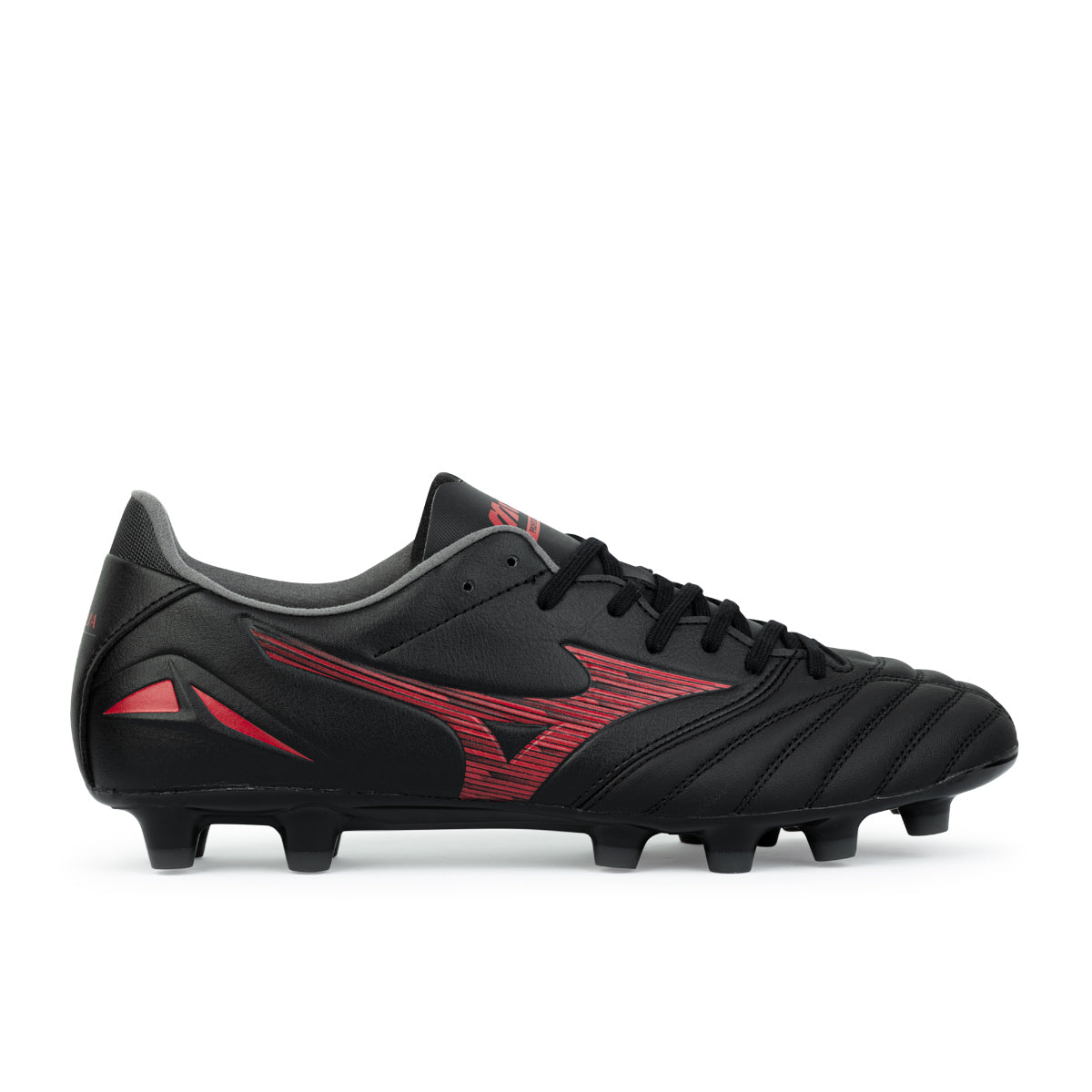 MIZUNO MORELIA NEO IV PRO FG - BLACK/MORELIA 40TH RED/BLACK
