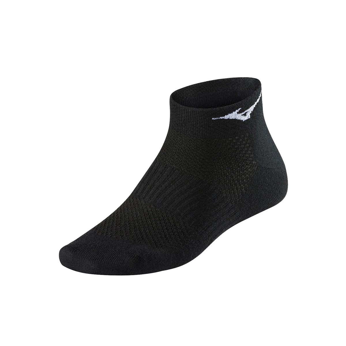 MIZUNO TRAINING MID SOCKS 3P - BLACK/BLACK/BLACK