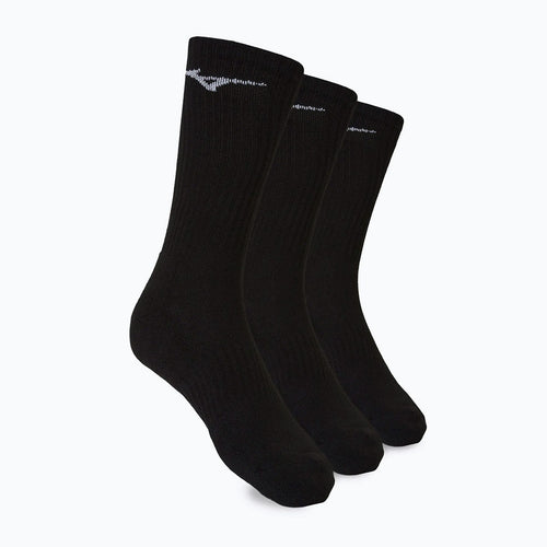 MIZUNO TRAINING SOCKS 3P - BLACK