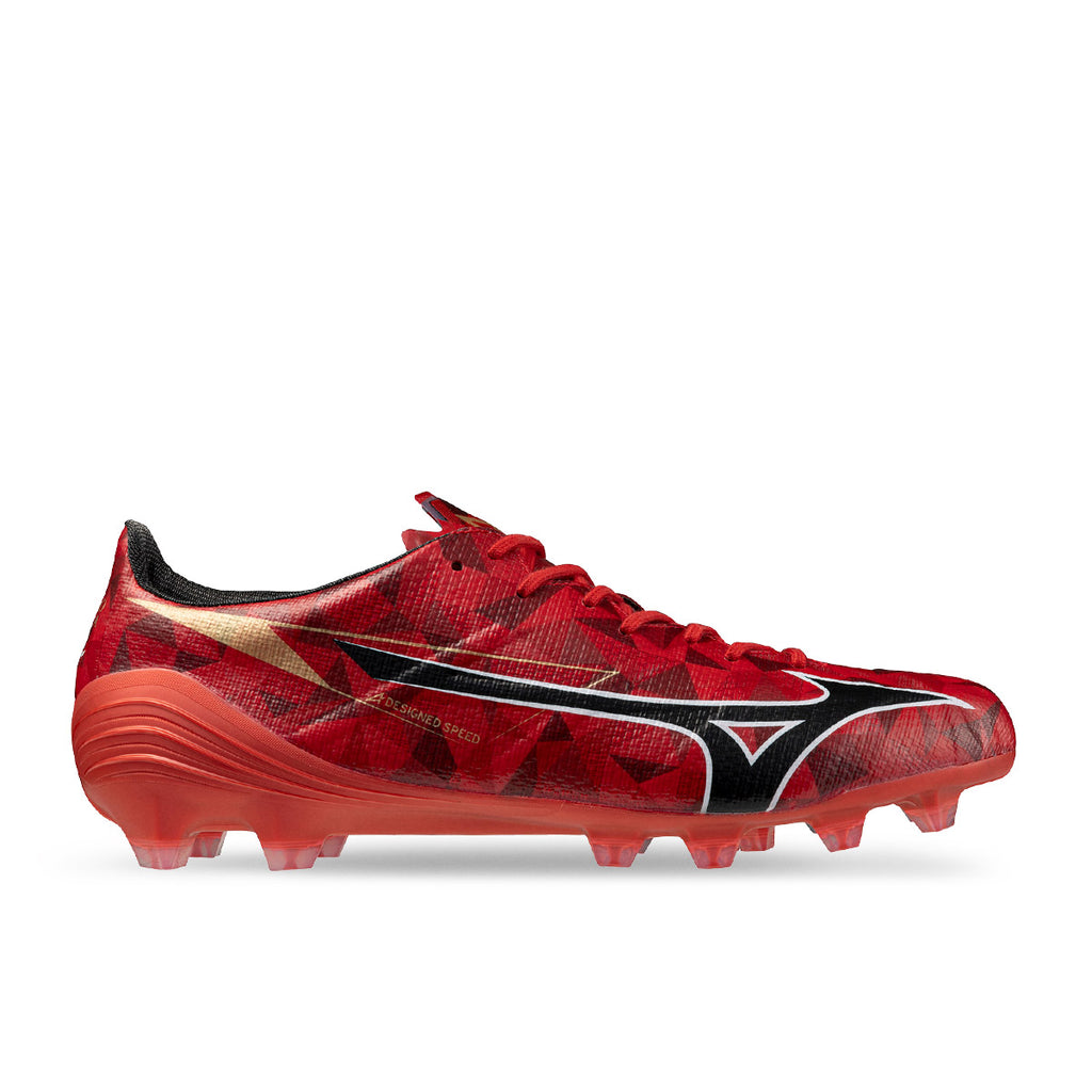 MIZUNO ALPHA II JAPAN FG - MORELIA 40TH RED/BLACK/GOLD