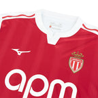 MIZUNO MONACO 2025/2026 HOME REPLICA JERSEY - WHITE/RED