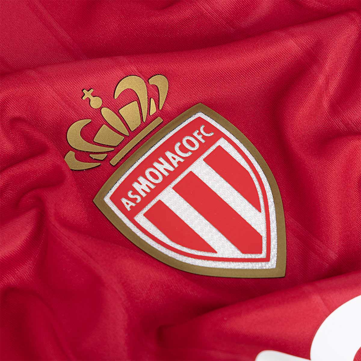 MIZUNO MONACO 2025/2026 HOME REPLICA JERSEY - WHITE/RED