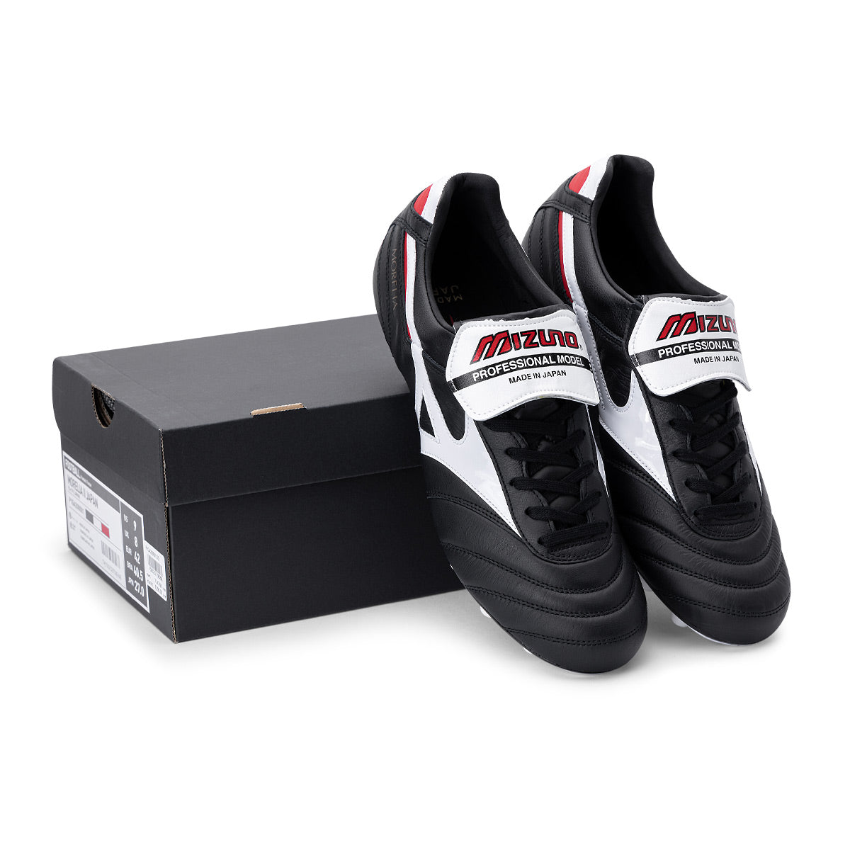 MIZUNO MORELIA II JAPAN - BLACK/WHITE