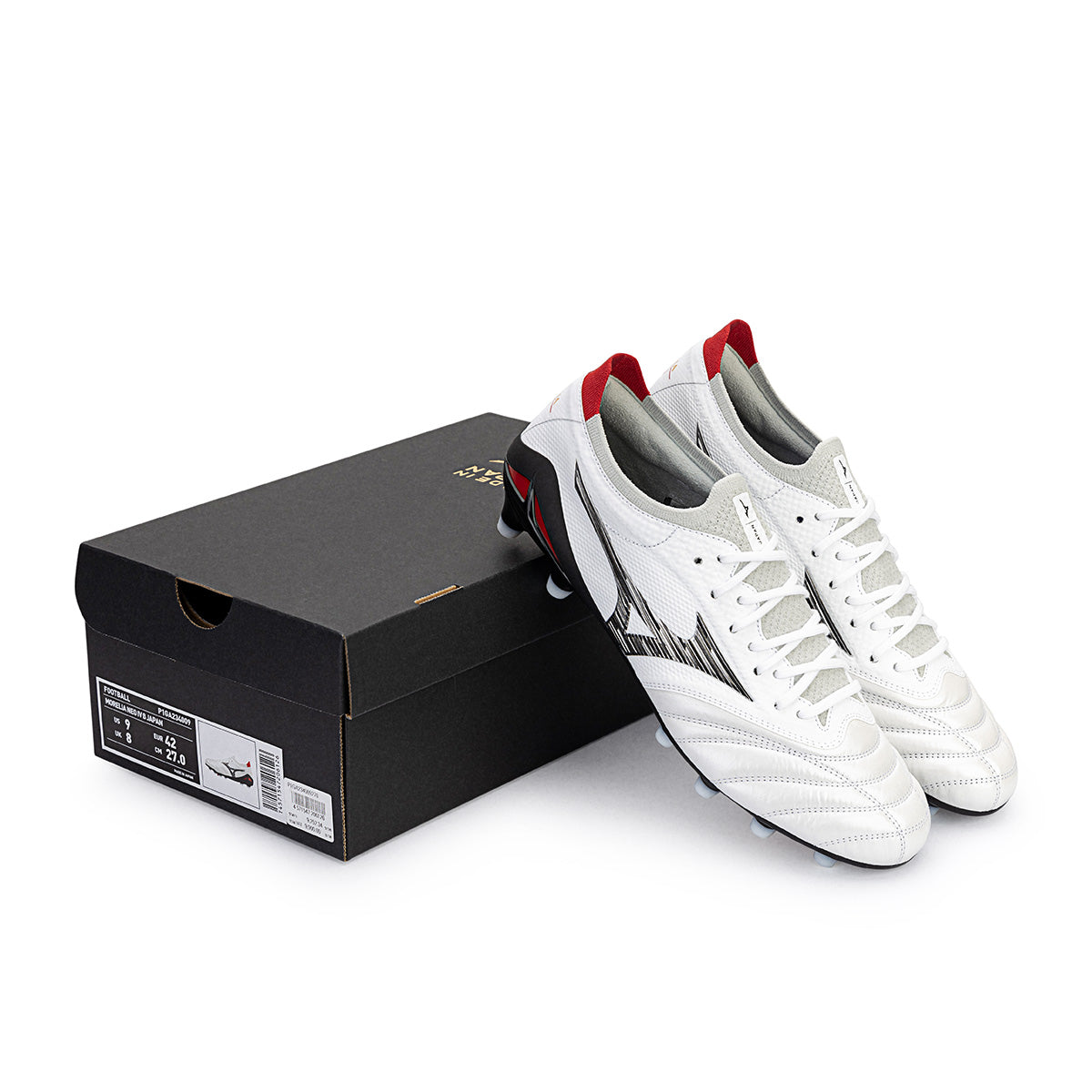 MIZUNO MORELIA NEO IV BETA JAPAN - WHITE/BLACK