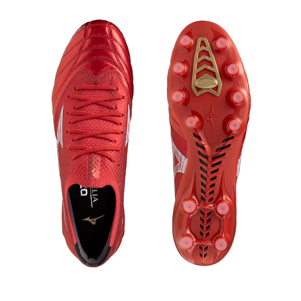 MIZUNO MORELIA NEO IV BETA JAPAN FG - MORELIA 40TH RED/WHITE/BLACK