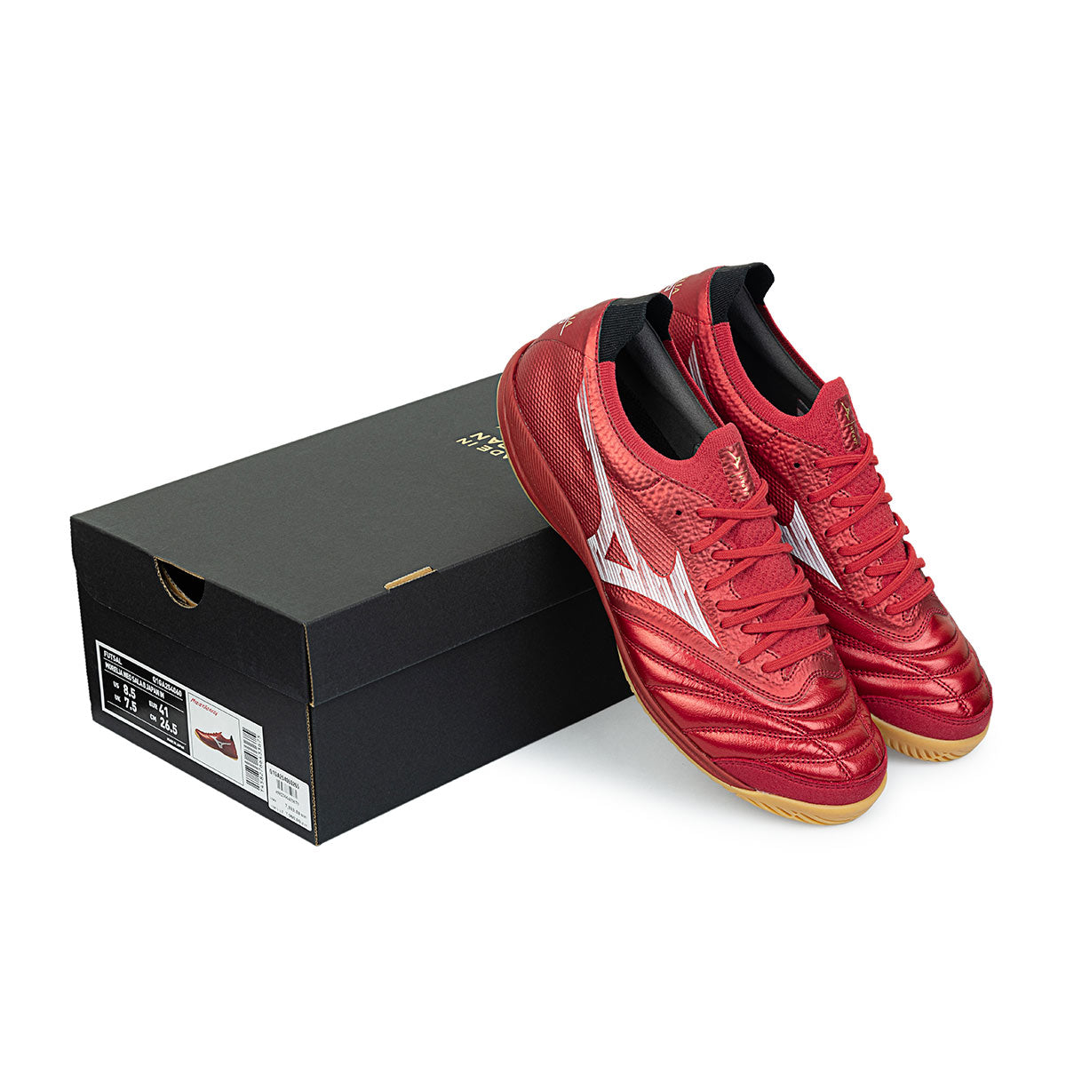 MIZUNO MORELIA NEO SALA BETA JAPAN IN - MORELIA 40TH RED/WHITE/BLACK