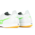 MIZUNO MORELIA NEO SALA BETA JAPAN IN - WHITE/NEON GREEN/COOL GRAY 3C