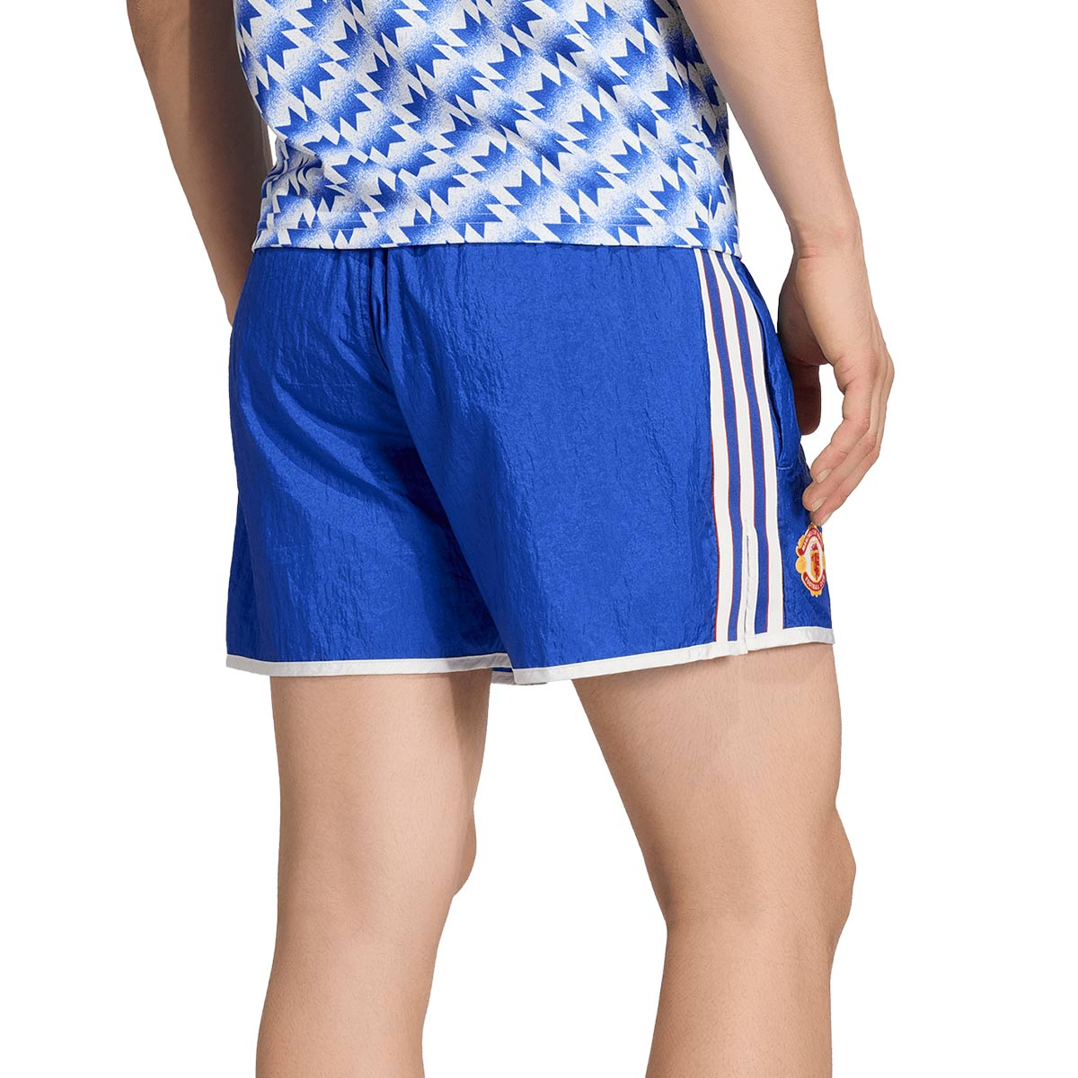 ADIDAS MANCHESTER UNITED 1990 AWAY SHORTS - BLUE