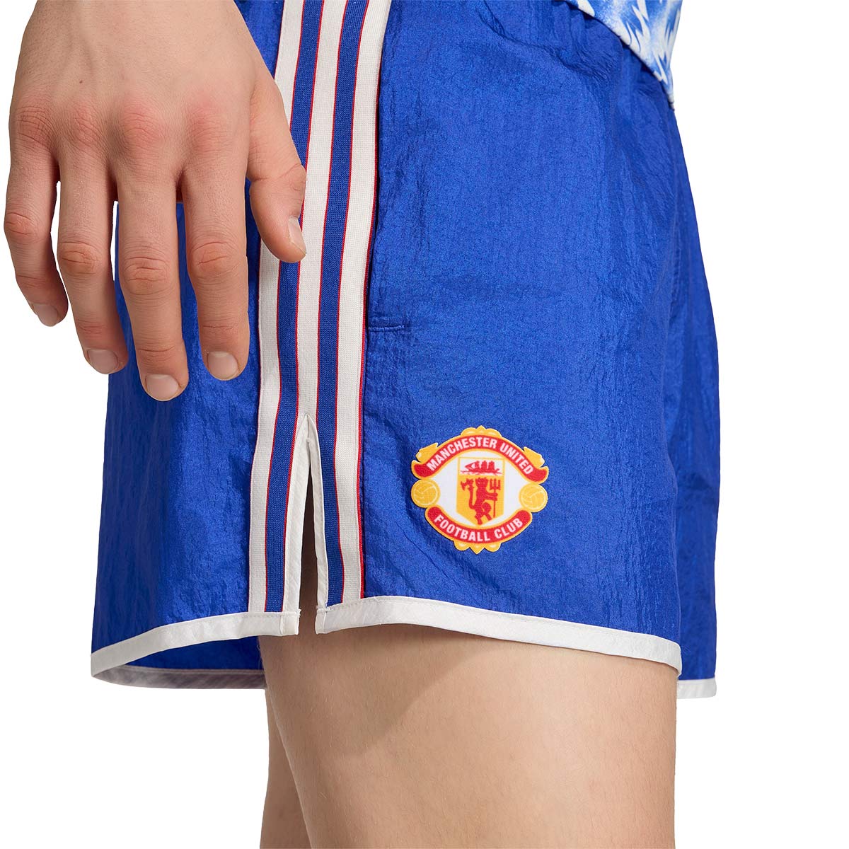 ADIDAS MANCHESTER UNITED 1990 AWAY SHORTS - BLUE