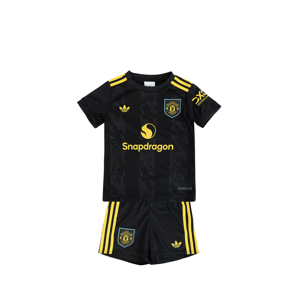 ADIDAS MAN UTD 2025/2026 THIRD BABY JERSEY - BLACK