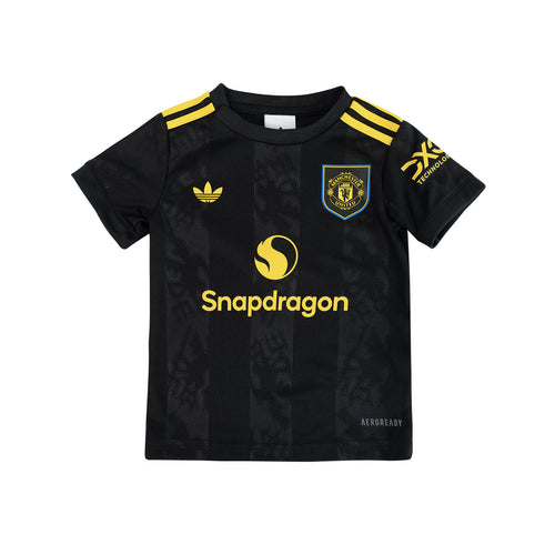 ADIDAS MAN UTD 2025/2026 THIRD BABY JERSEY - BLACK