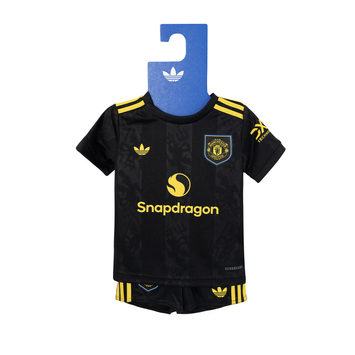 ADIDAS MAN UTD 2025/2026 THIRD BABY JERSEY - BLACK
