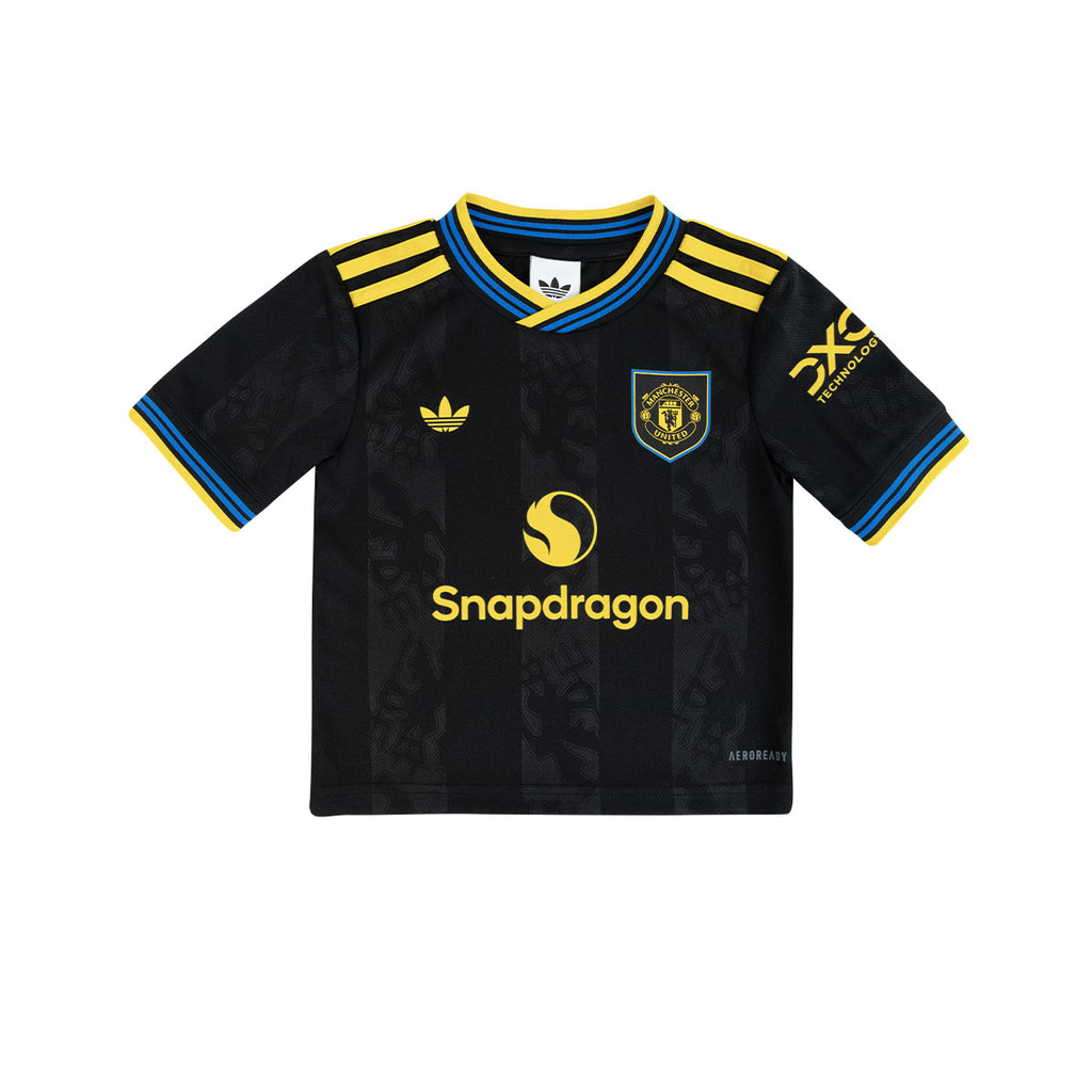 ADIDAS MAN UTD 2025/2026 THIRD MINI JERSEY - BLACK