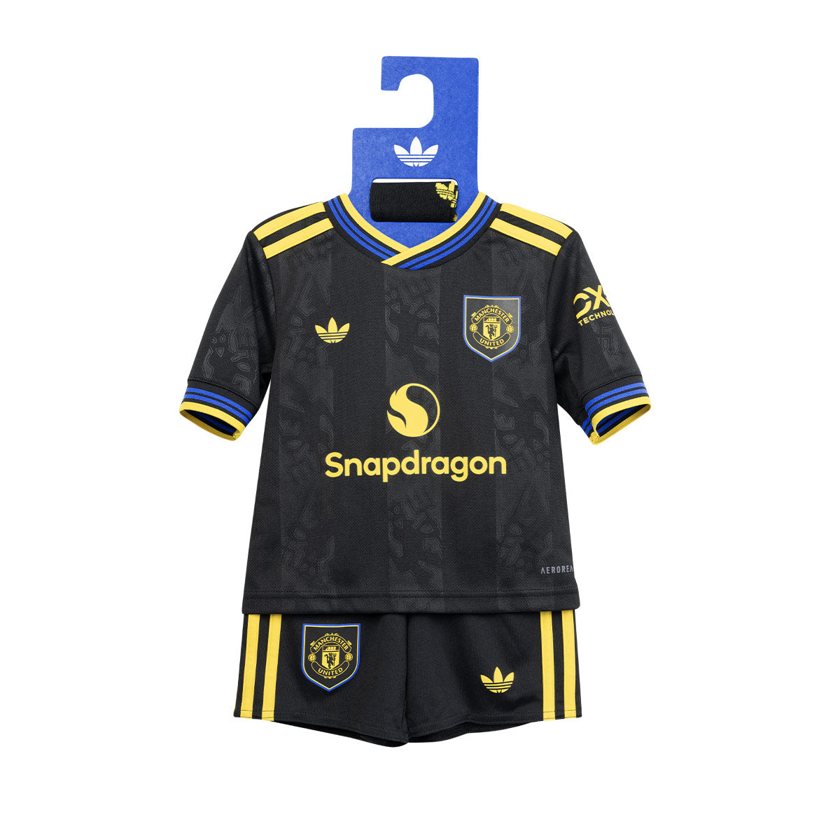 ADIDAS MAN UTD 2025/2026 THIRD MINI JERSEY - BLACK