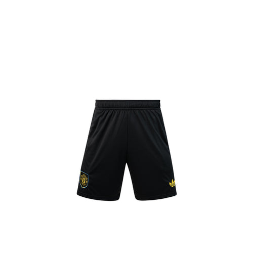 ADIDAS MAN UTD 2025/2026 THIRD KIDS SHORTS - BLACK