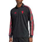 ADIDAS MAN UTD LIFESTYLER JERSEY - BLACK/MUFC RED