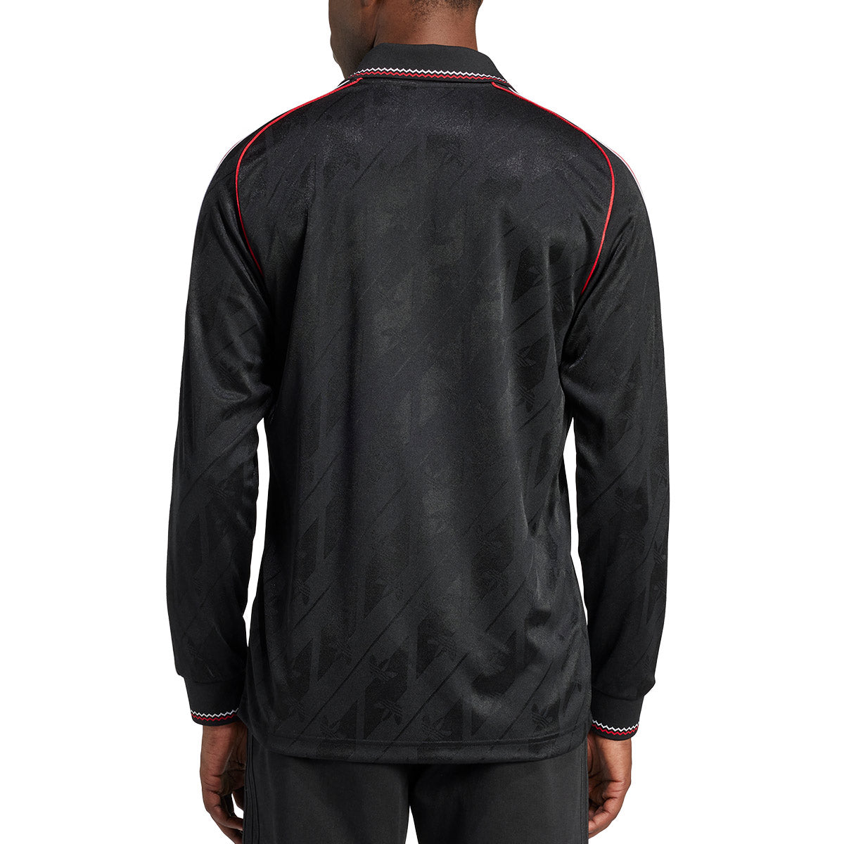 ADIDAS MAN UTD LIFESTYLER JERSEY - BLACK/MUFC RED