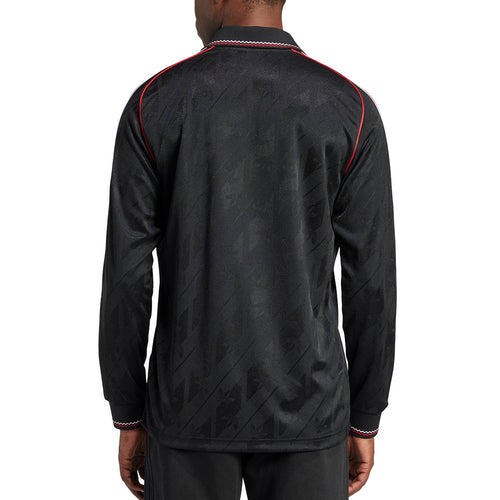 ADIDAS MAN UTD LIFESTYLER JERSEY - BLACK/MUFC RED