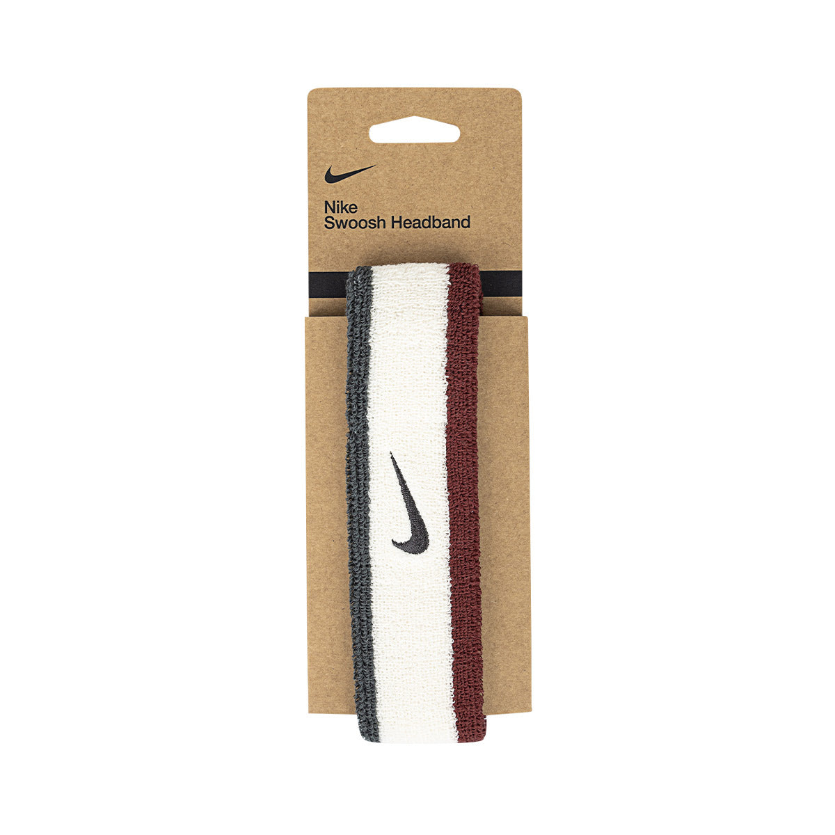 Nike Swoosh Classic Headband Sail Darkteamred Anthracite