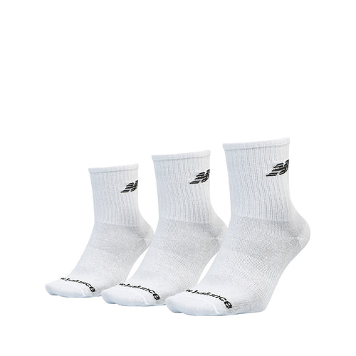 New Balance Lightweight Sock 3 Pairs White