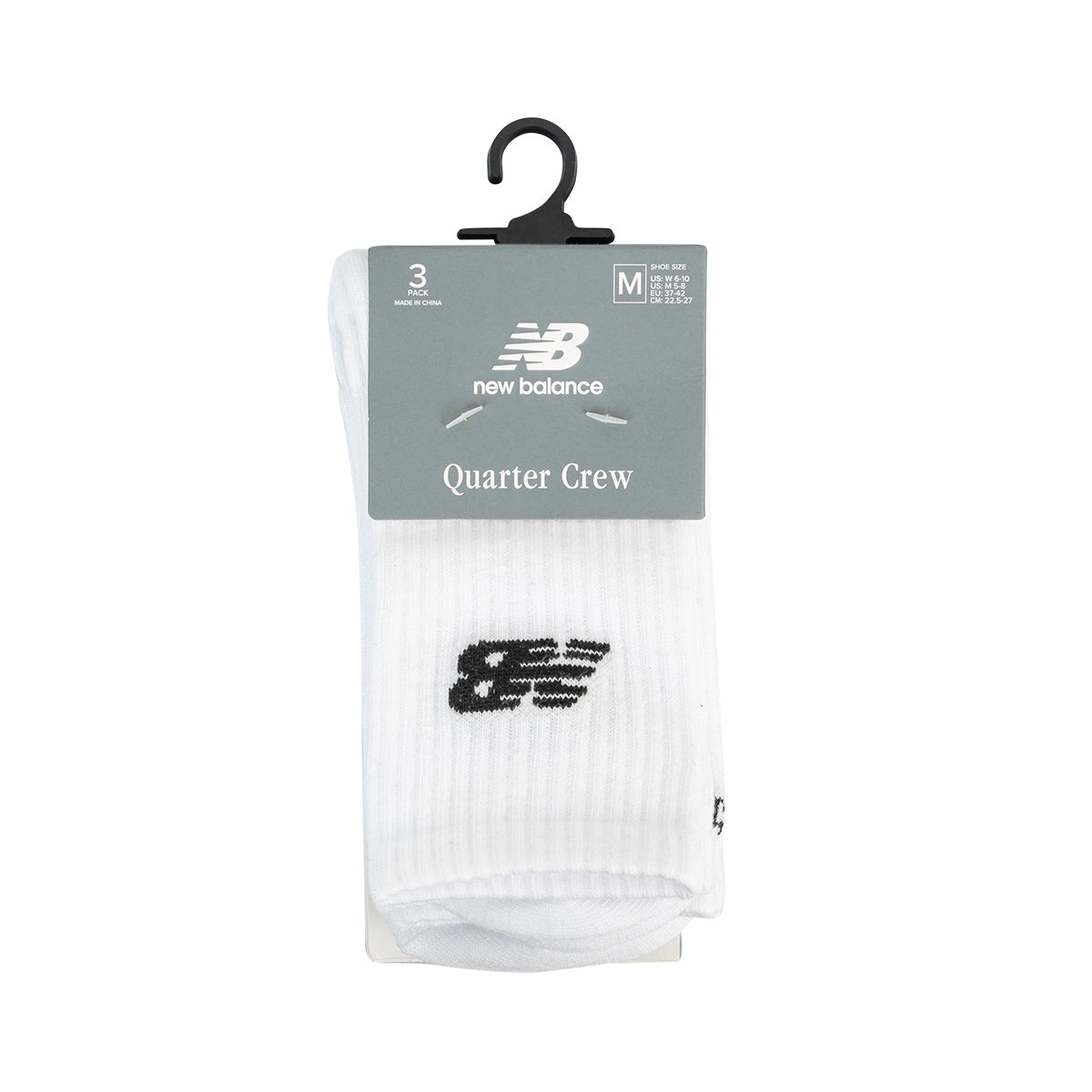 New Balance Lightweight Sock 3 Pairs White