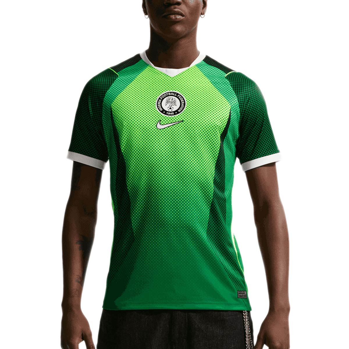 NIKE NIGERIA 2026 HOME REPLICA JERSEY - PINE GREEN/ELECTRIC GREEN/WHITE