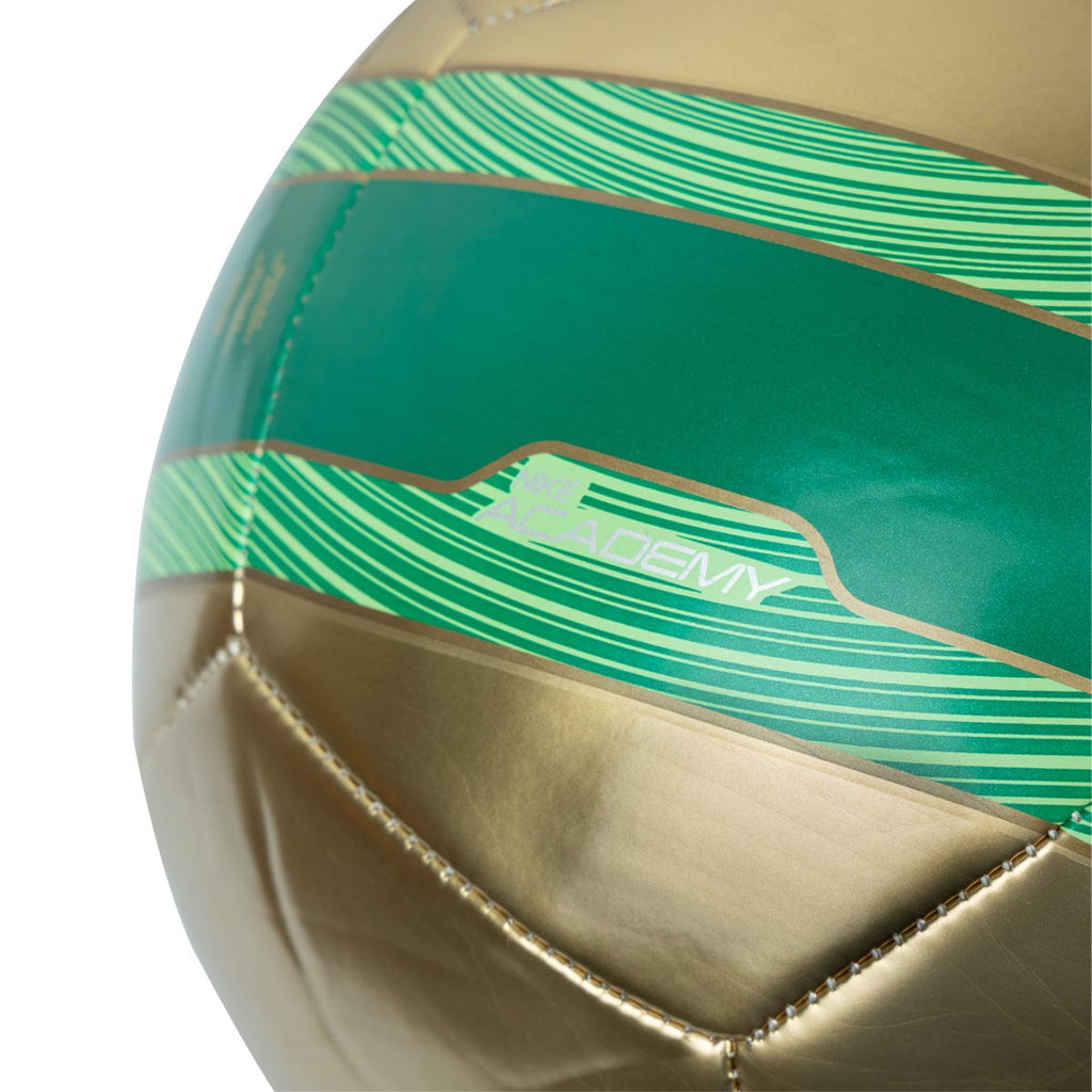 NIKE ACADEMY BALL T90 - METALLIC GOLD/CLOVER/BLACK