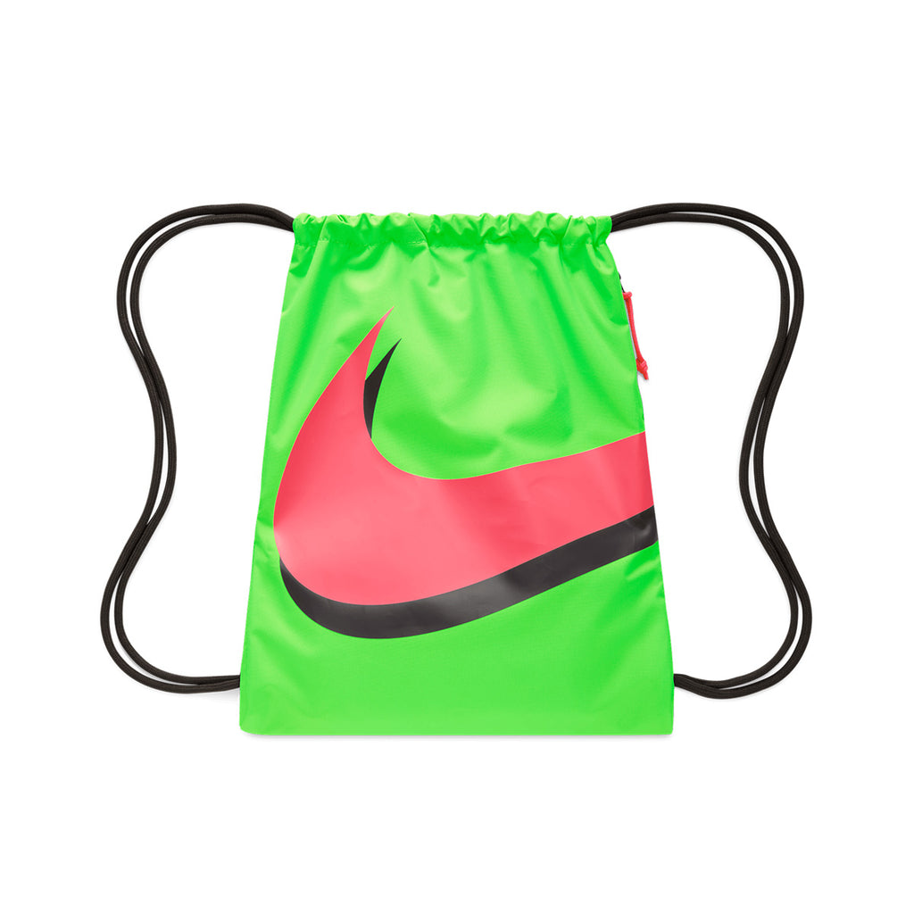 NIKE ACADEMY GYMSACK EH - GREEN STRIKE/THUNDER GREY/HOT PUNCH