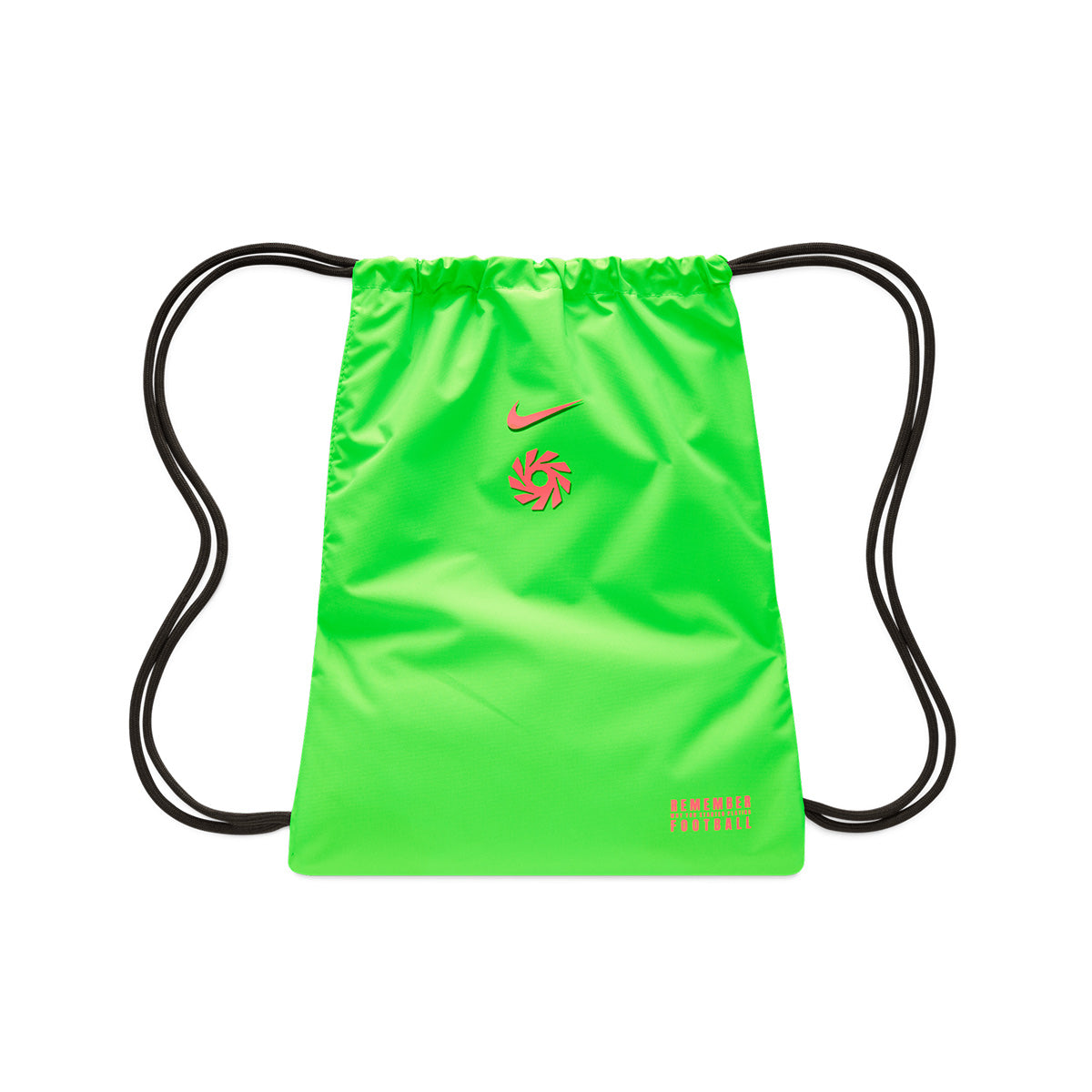 NIKE ACADEMY GYMSACK EH - GREEN STRIKE/THUNDER GREY/HOT PUNCH