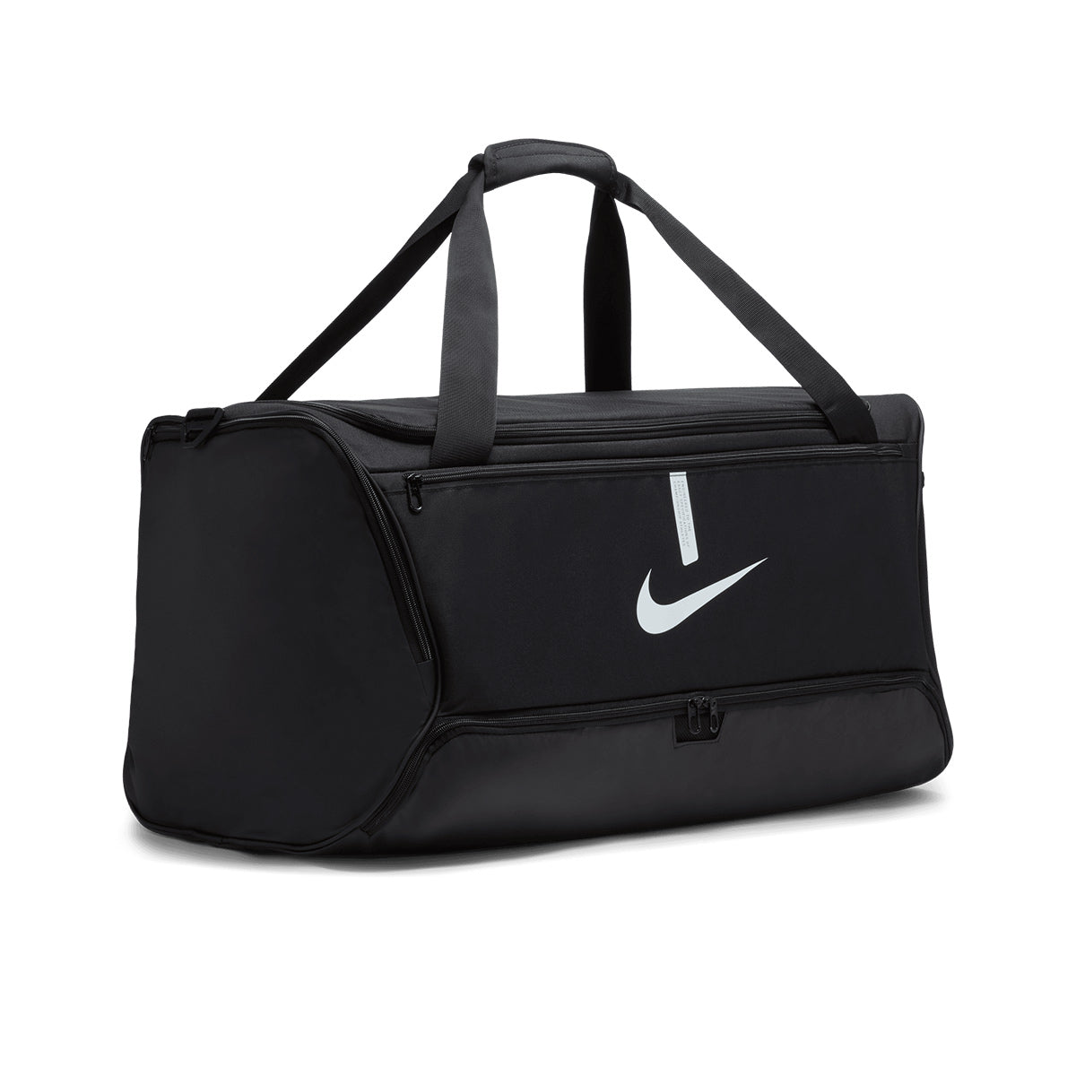 NIKE ACADEMY TEAM DUFFLE BAG (L,95L) - BLACK/BLACK/WHITE