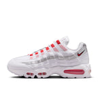 NIKE AIR MAX 95 BIG BUBBLE ENGLAND  - WHITE/SPEED RED/METALLIC SILVER/OBSIDIAN
