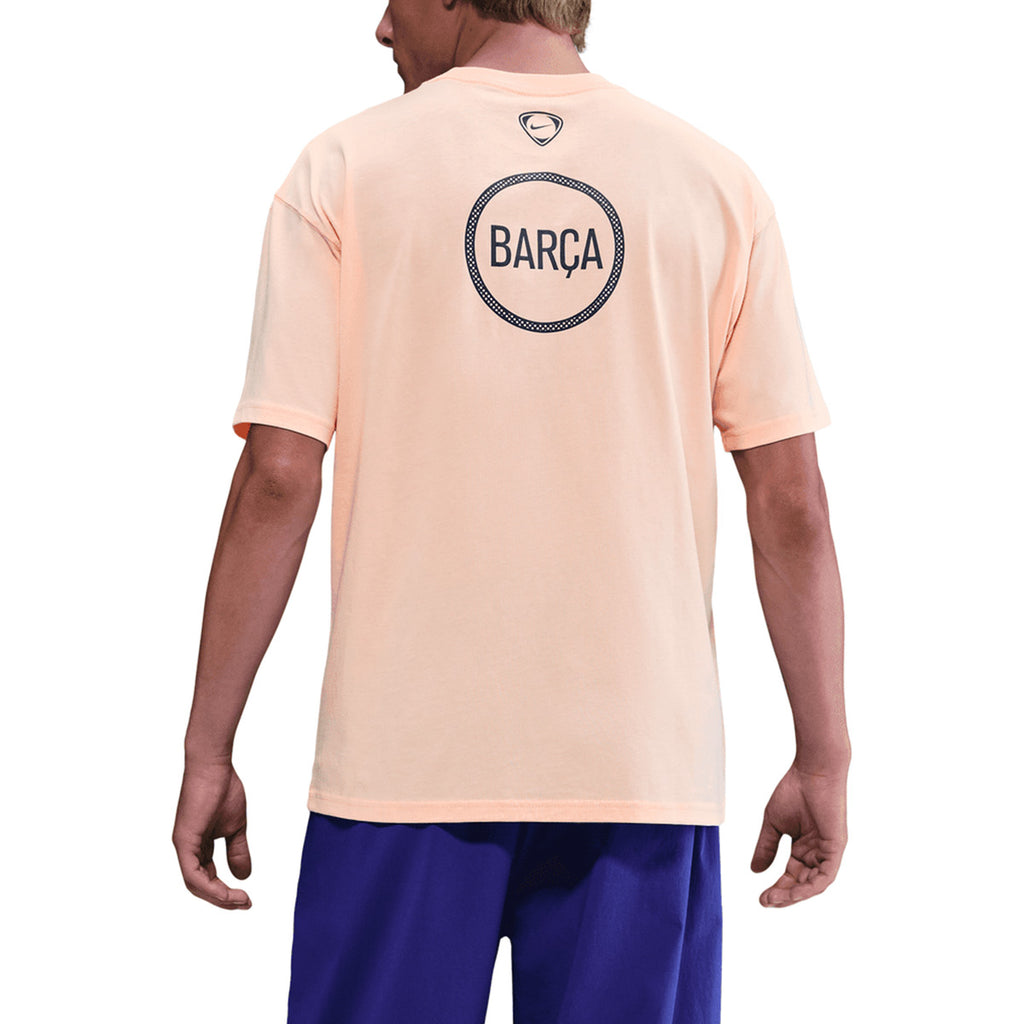 NIKE BARCELONA 2025/2026 T90 REMIX TEE - CRIMSON TINT