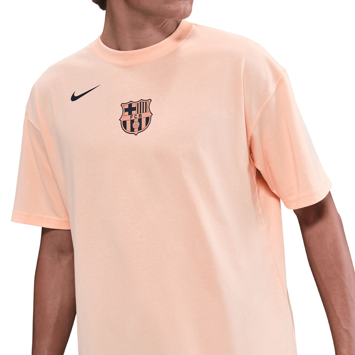 NIKE BARCELONA 2025/2026 T90 REMIX TEE - CRIMSON TINT
